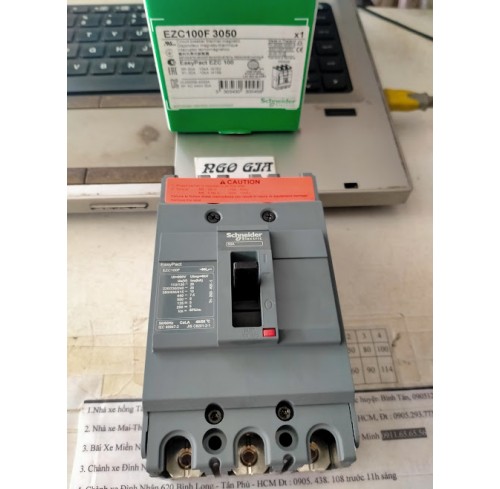 Aptomat MCCB EZC100F 50A Schneider