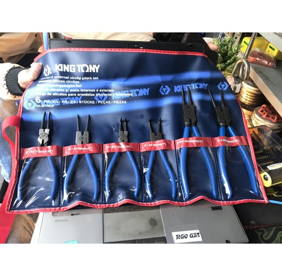 Bộ kìm mở phe 6 cái Kingtony 42116GP