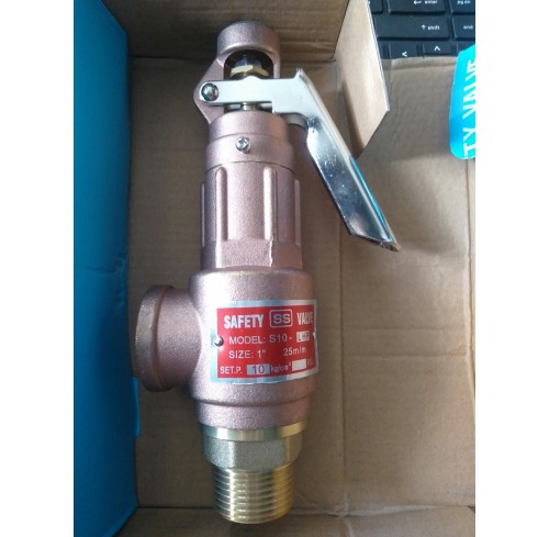 Van an toàn đồng có tay DN25