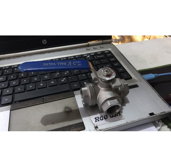 van bi 3 ngã inox phi 21